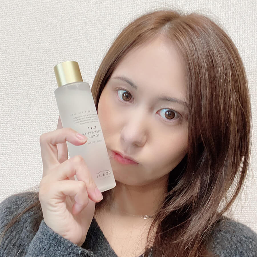 日本の敏感肌ブランド「オサジ(OSAJI)」の化粧水でうるおい肌に
